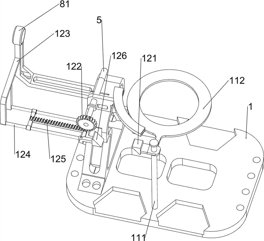 Binding iron wire cutting device based on constructional engineering