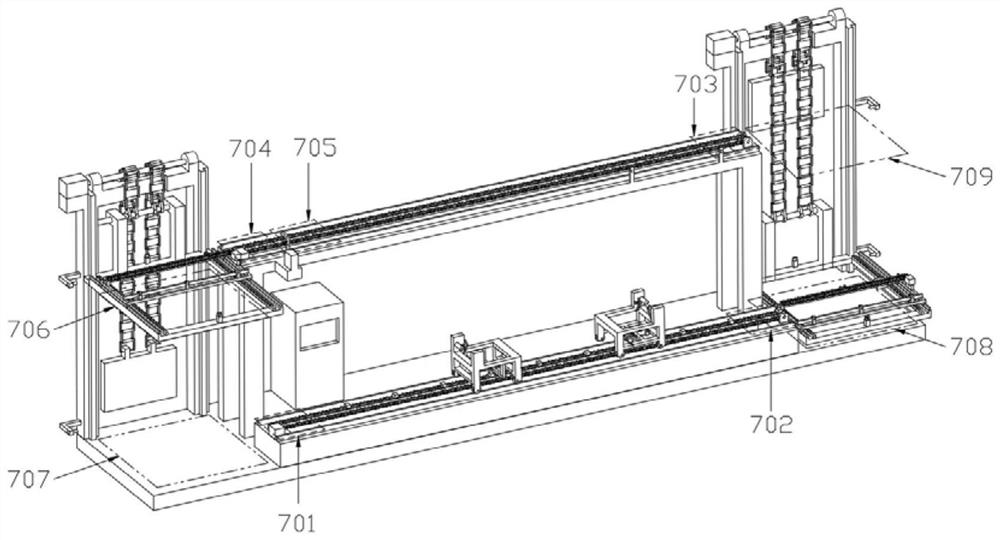 Three-dimensional circulating type frame riveting production line and operation method thereof