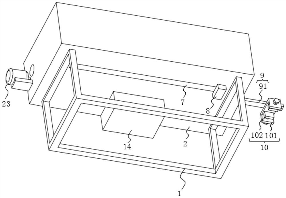 Polishing device and method based on engineering machinery