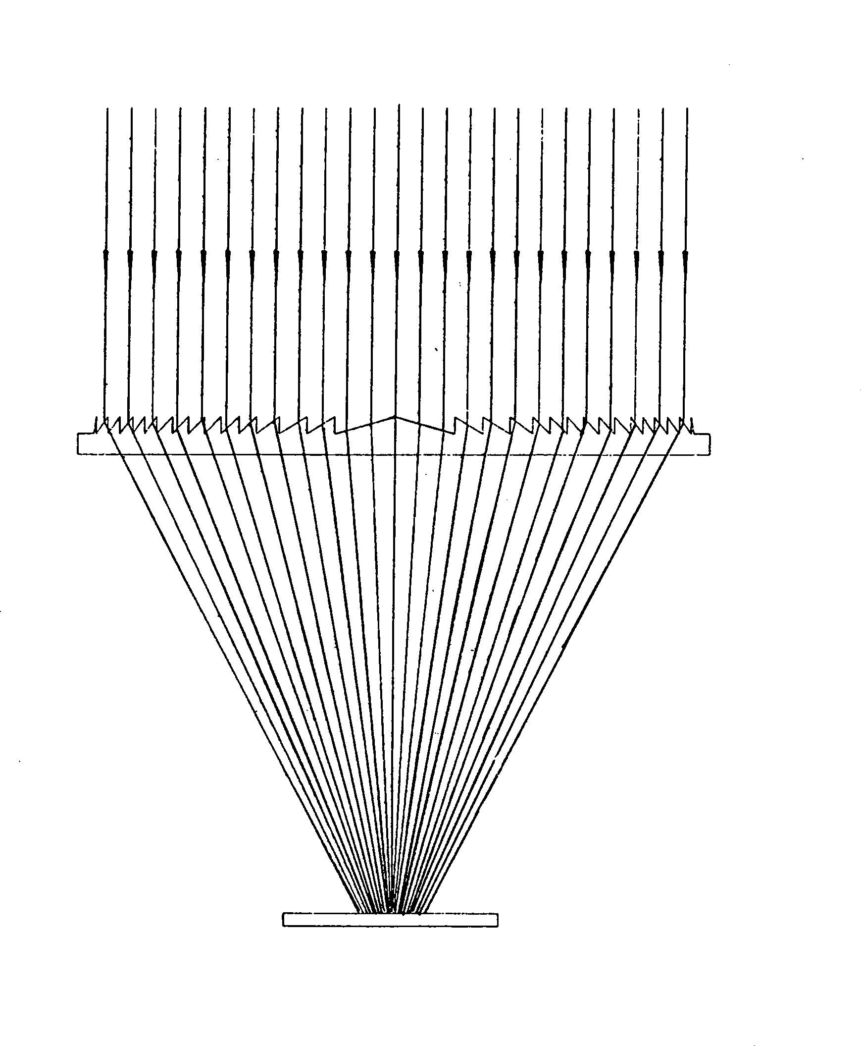 Planar condensing plate