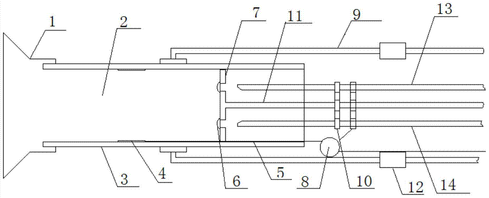 Can be used for tbm dynamic self-adaptive solid non-polarized electrode and using method