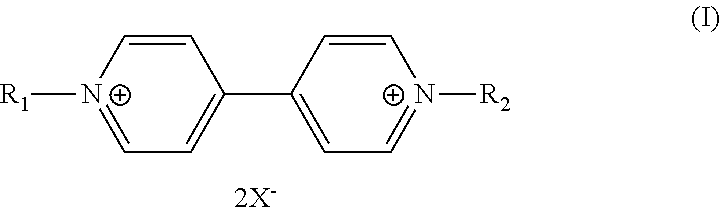 Viologen-based electrochromic compositions which can be formulated and applied at room temperature