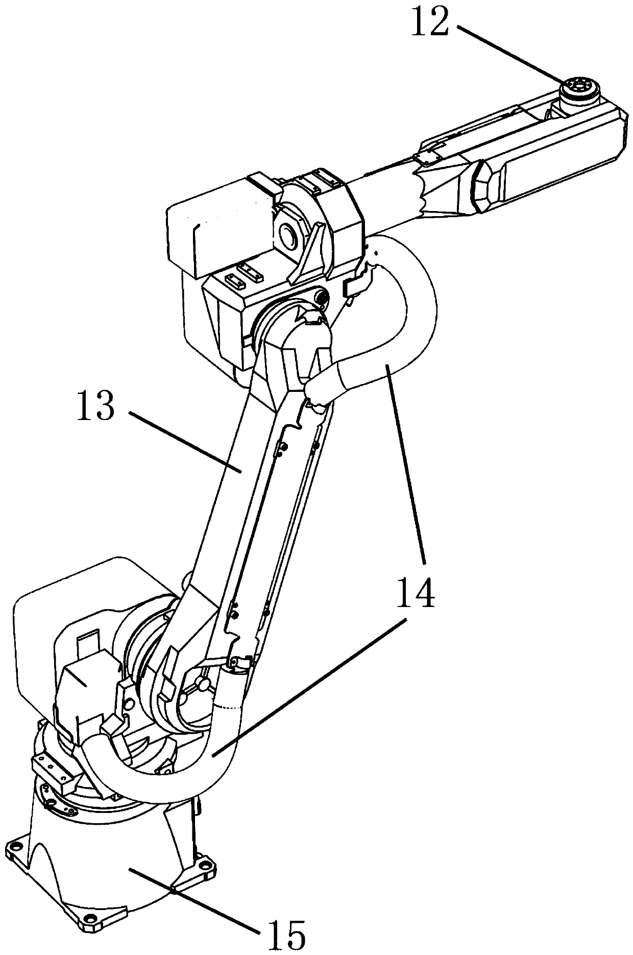 Full-automatic intelligent plastering robot