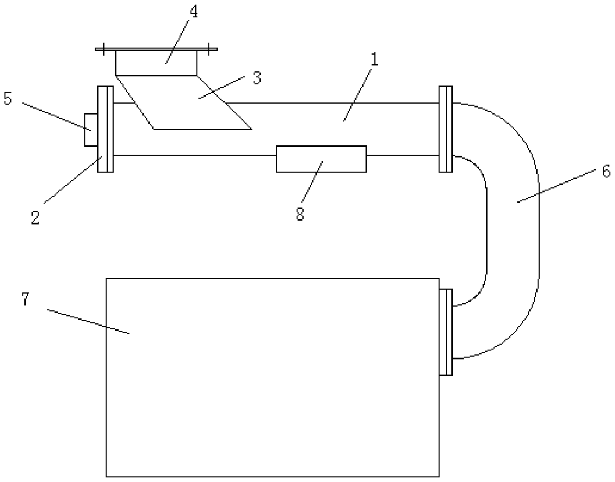 Finished granule conveying and screening device for elastic granule production