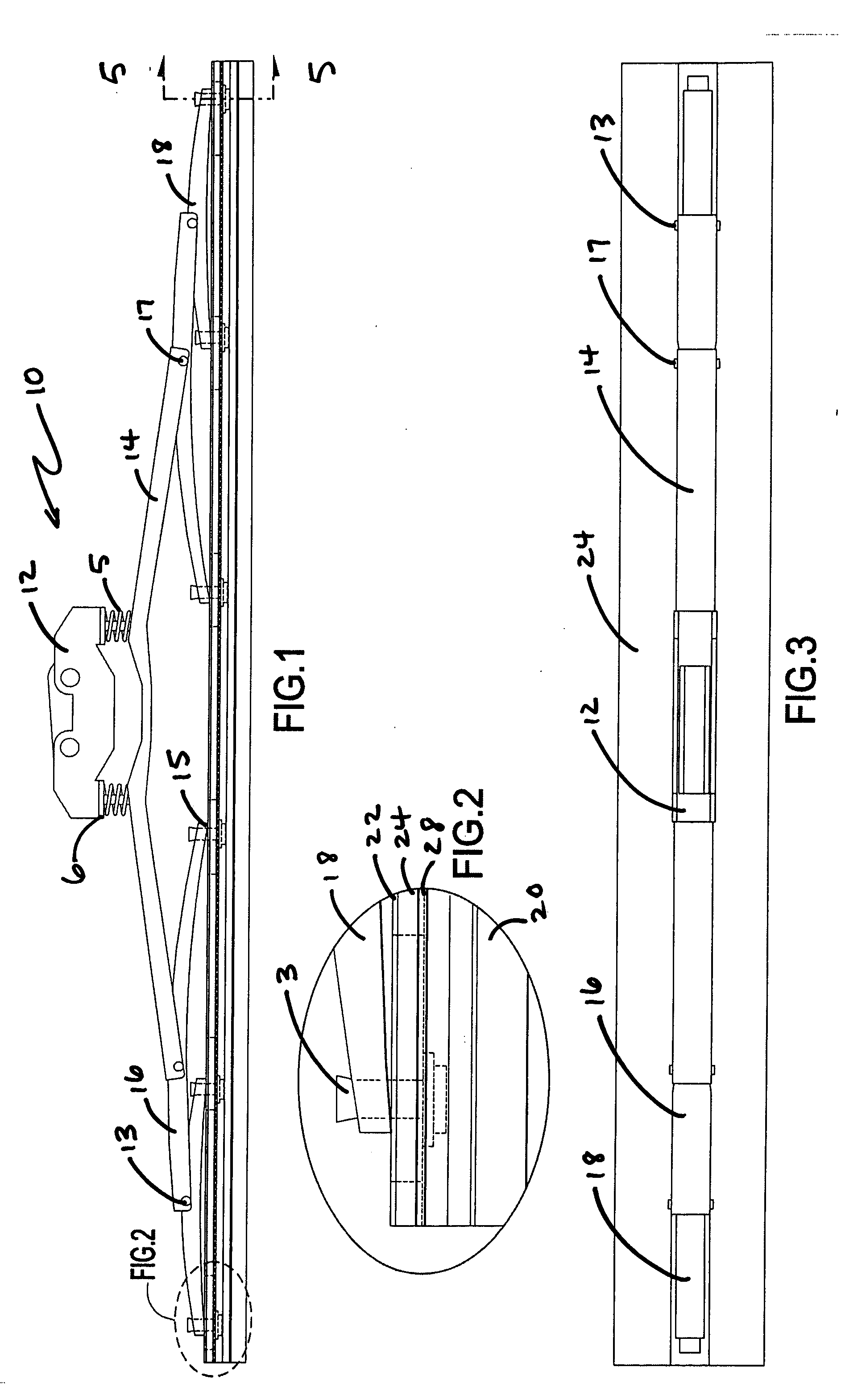 Windshield wiper and scraper