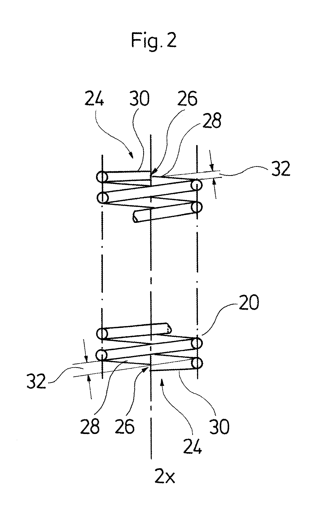 Dosing pump arrangement