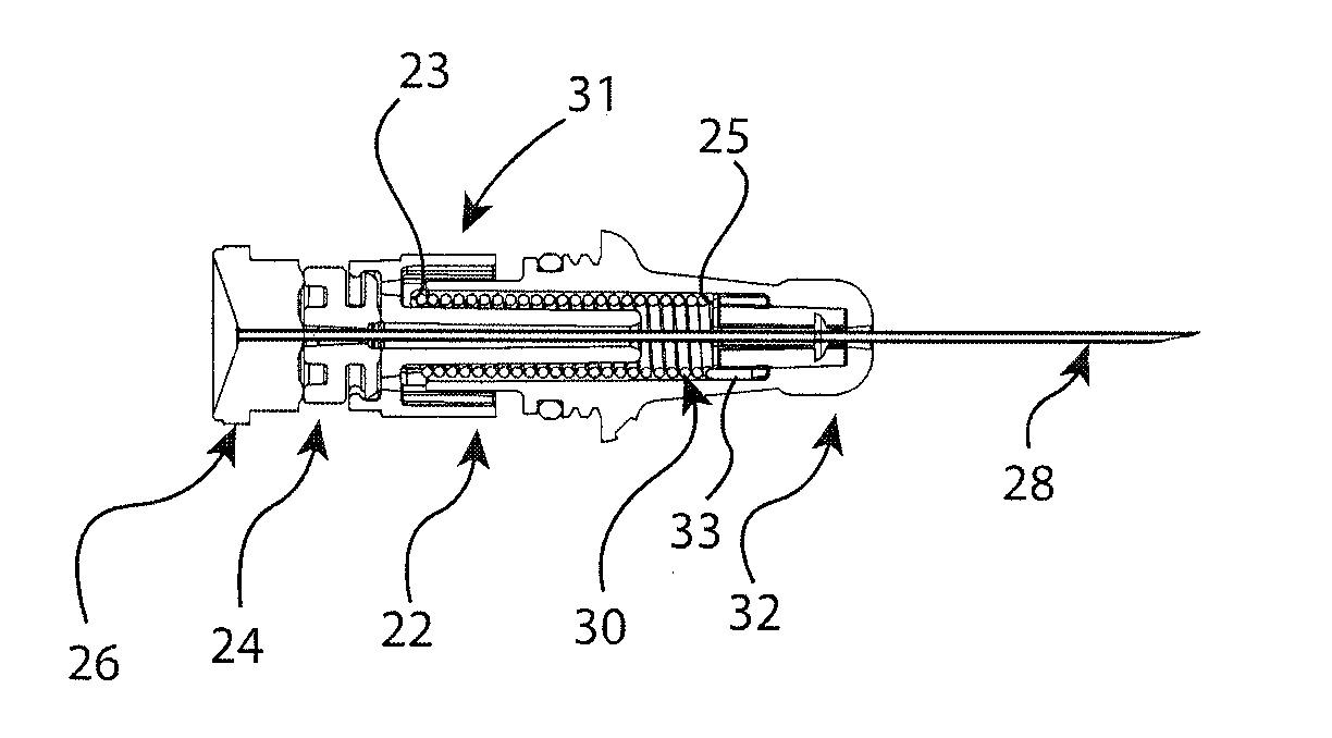 Retractable needle safety syringes