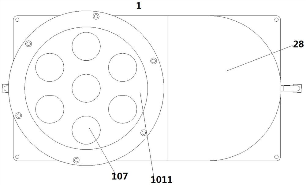 A heat pipe soil treatment device