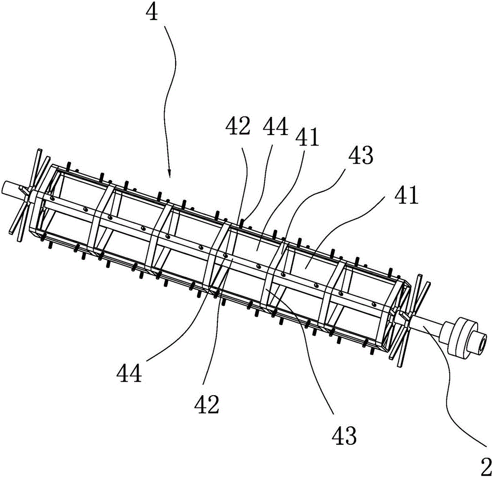 Stagewise drum screen device for sand grading separation