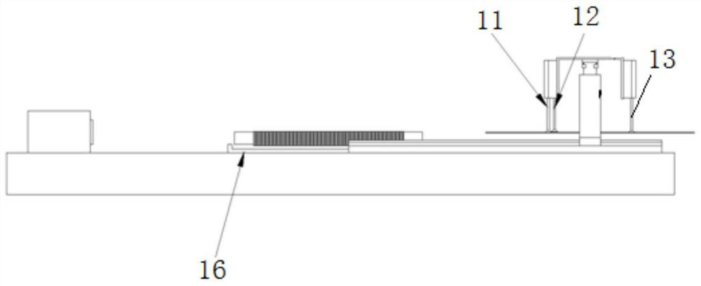 Measuring device and method of magnetostriction coefficient