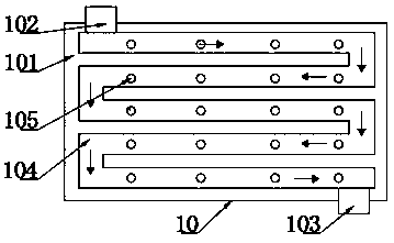 Cooling equipment for box-type substation and box-type substation