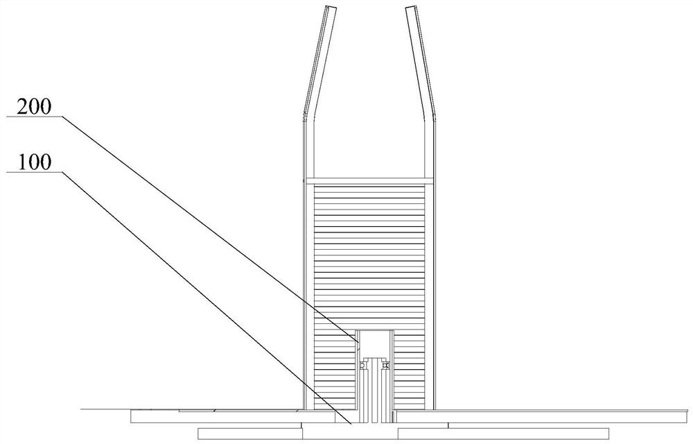 Laying device for steel strand