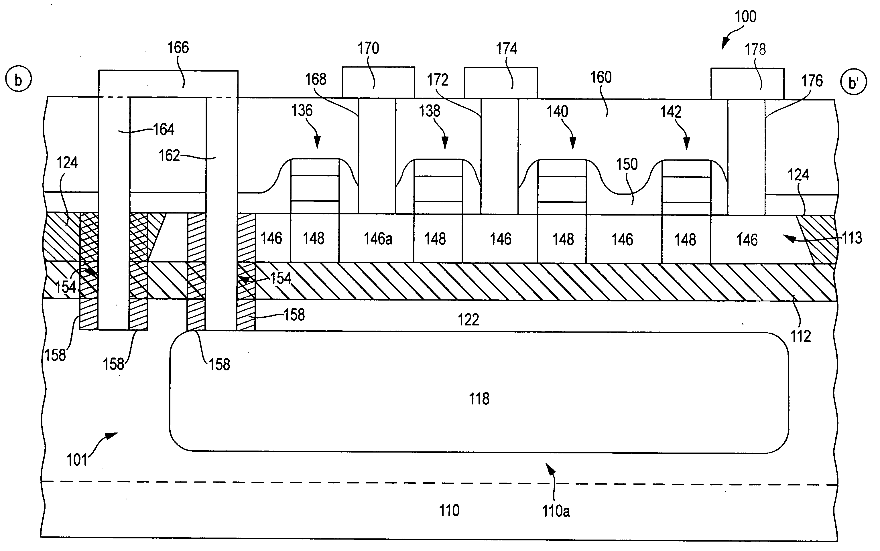 Image sensor with SOI substrate