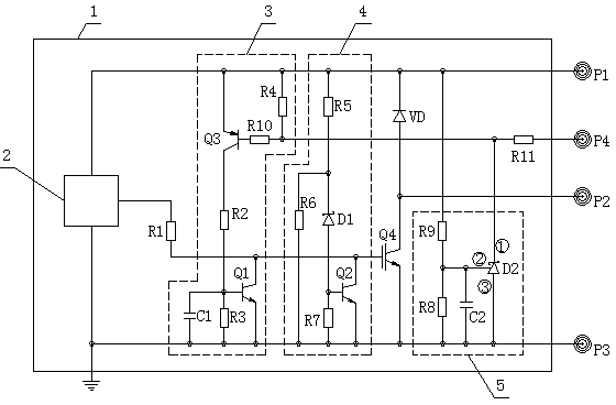 Multifunctional starter protector