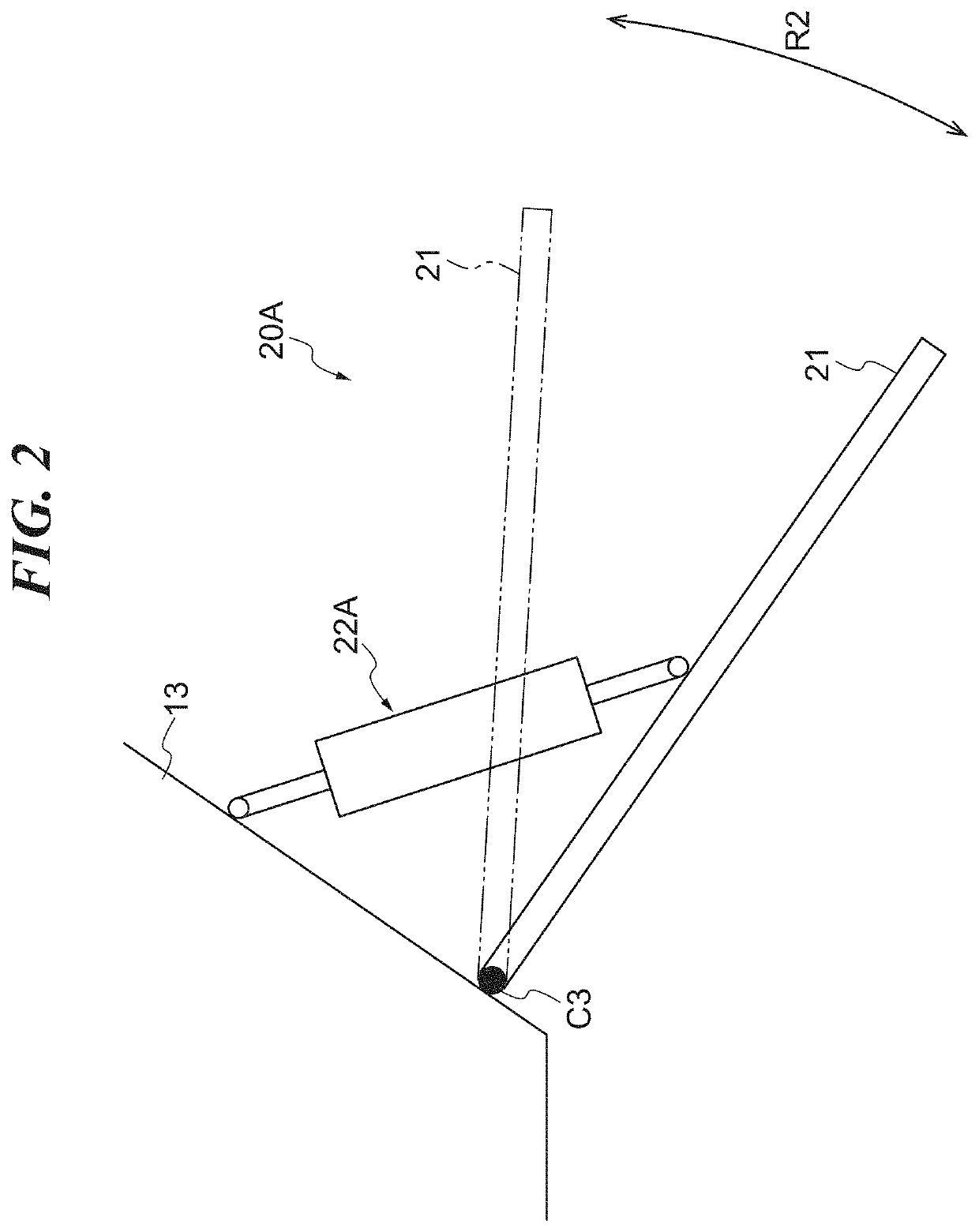 Posture control system for hull and marine vessel