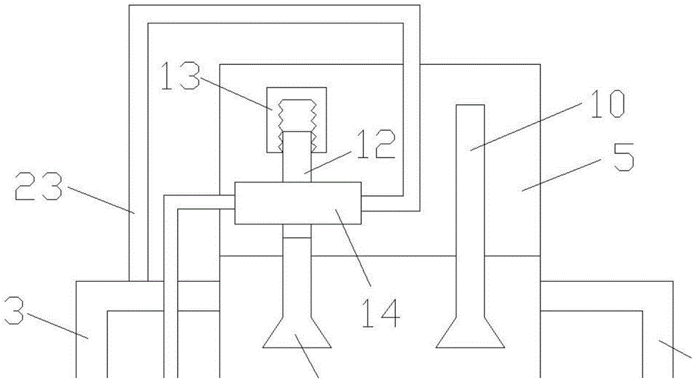 Pneumatic engine valve control mechanism