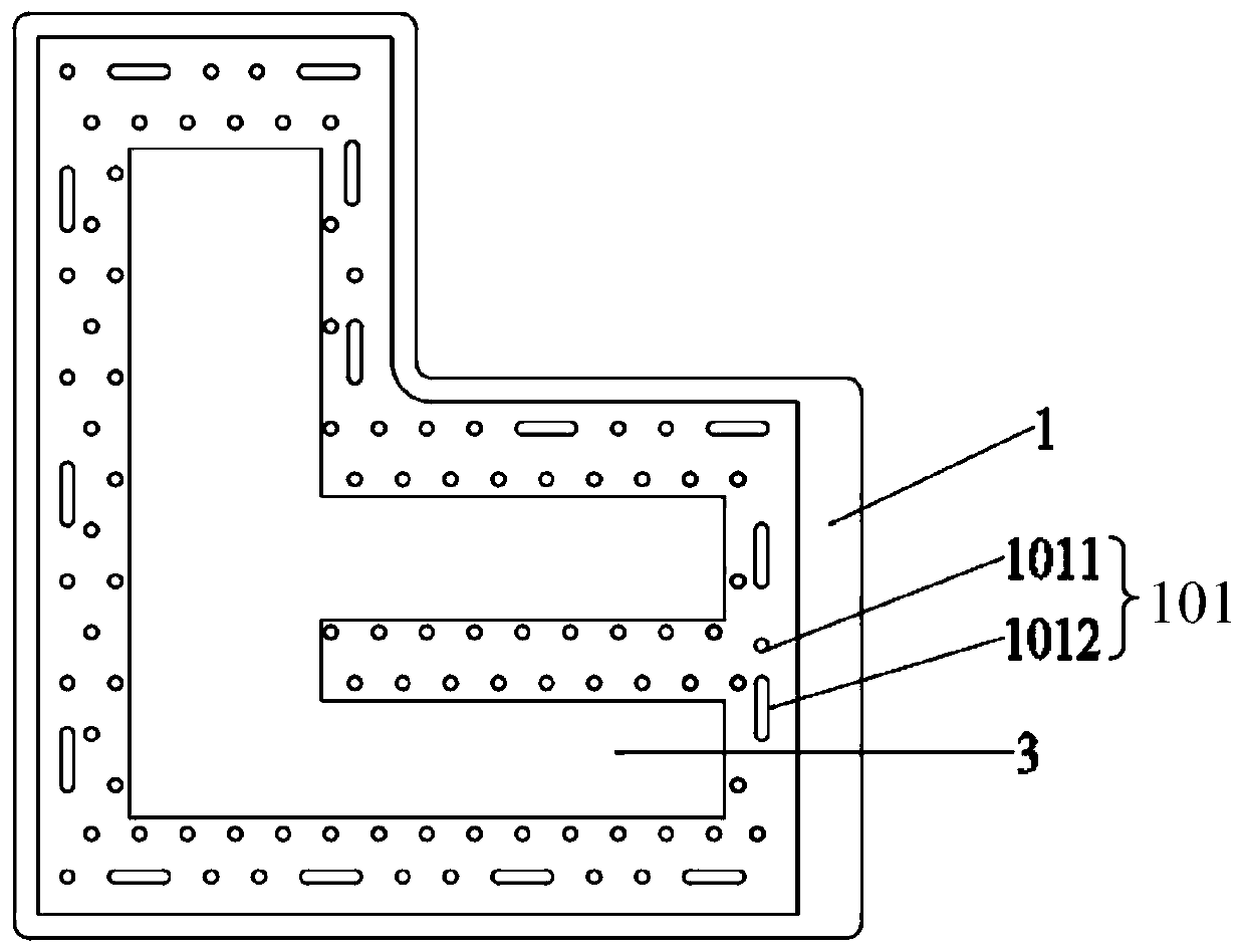 Ultrathin vapor chamber with separated gas and liquid channels