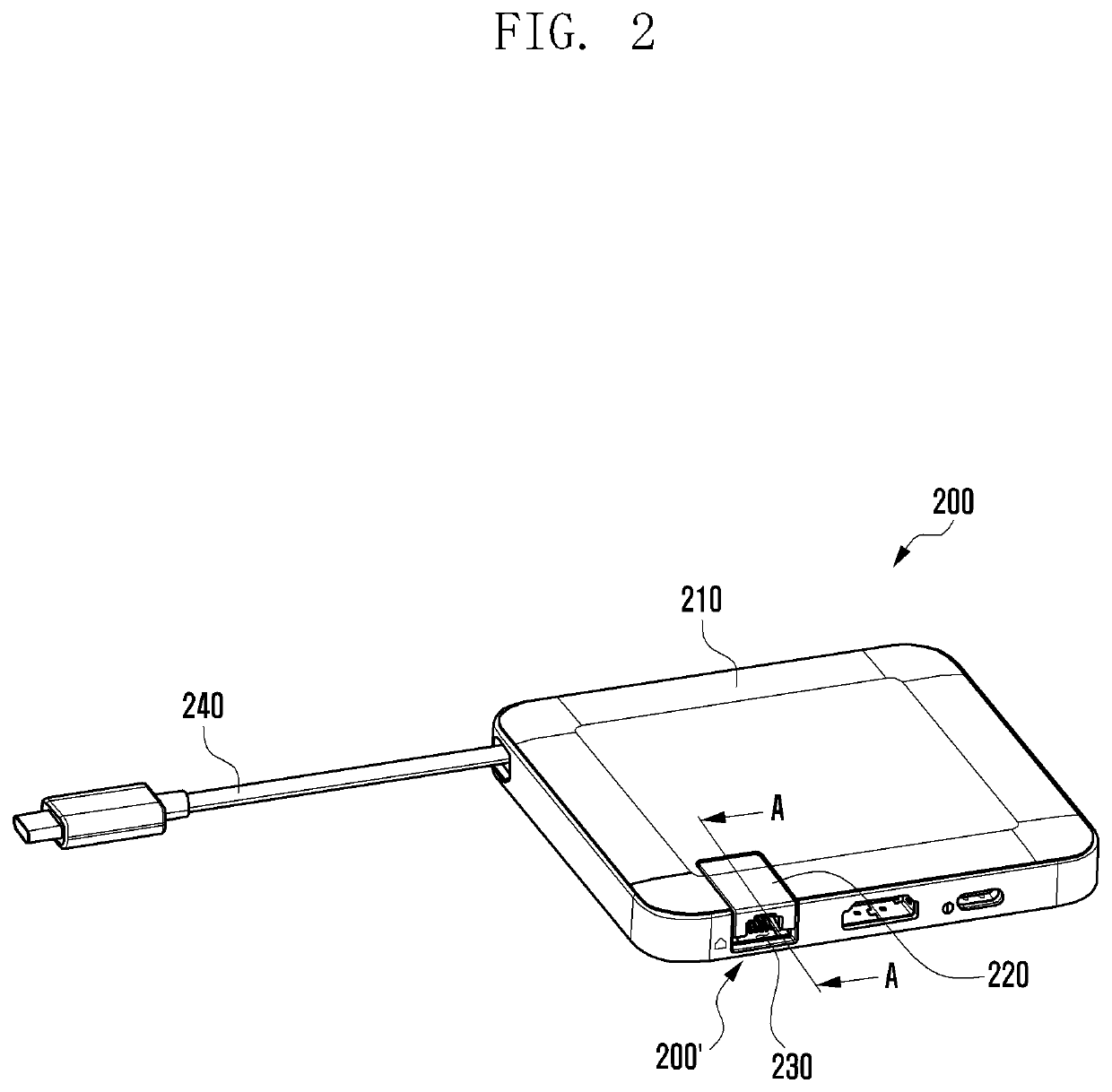 Input/output connector and electronic device including the same