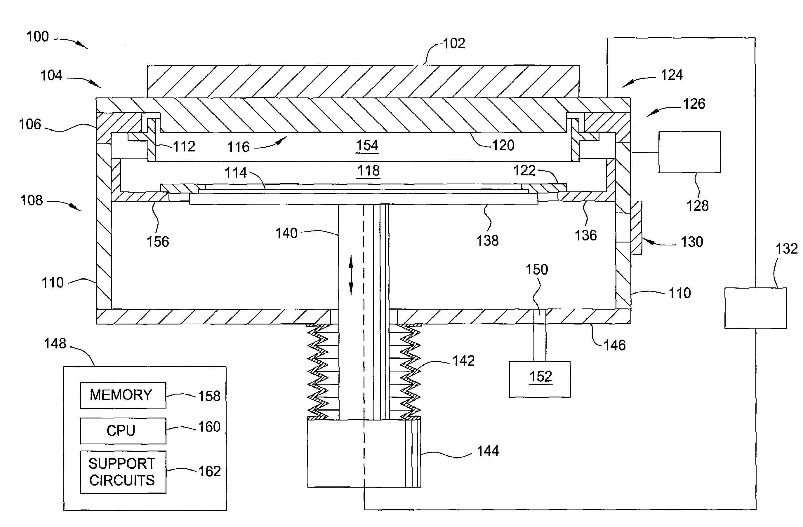 Reactive sputter deposition of a transparent conductive film