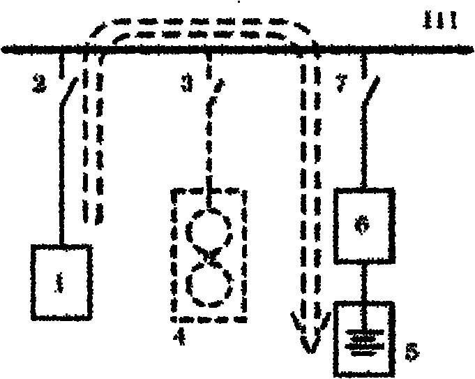 Electric propulsion system for hybrid power boats and implementation method thereof