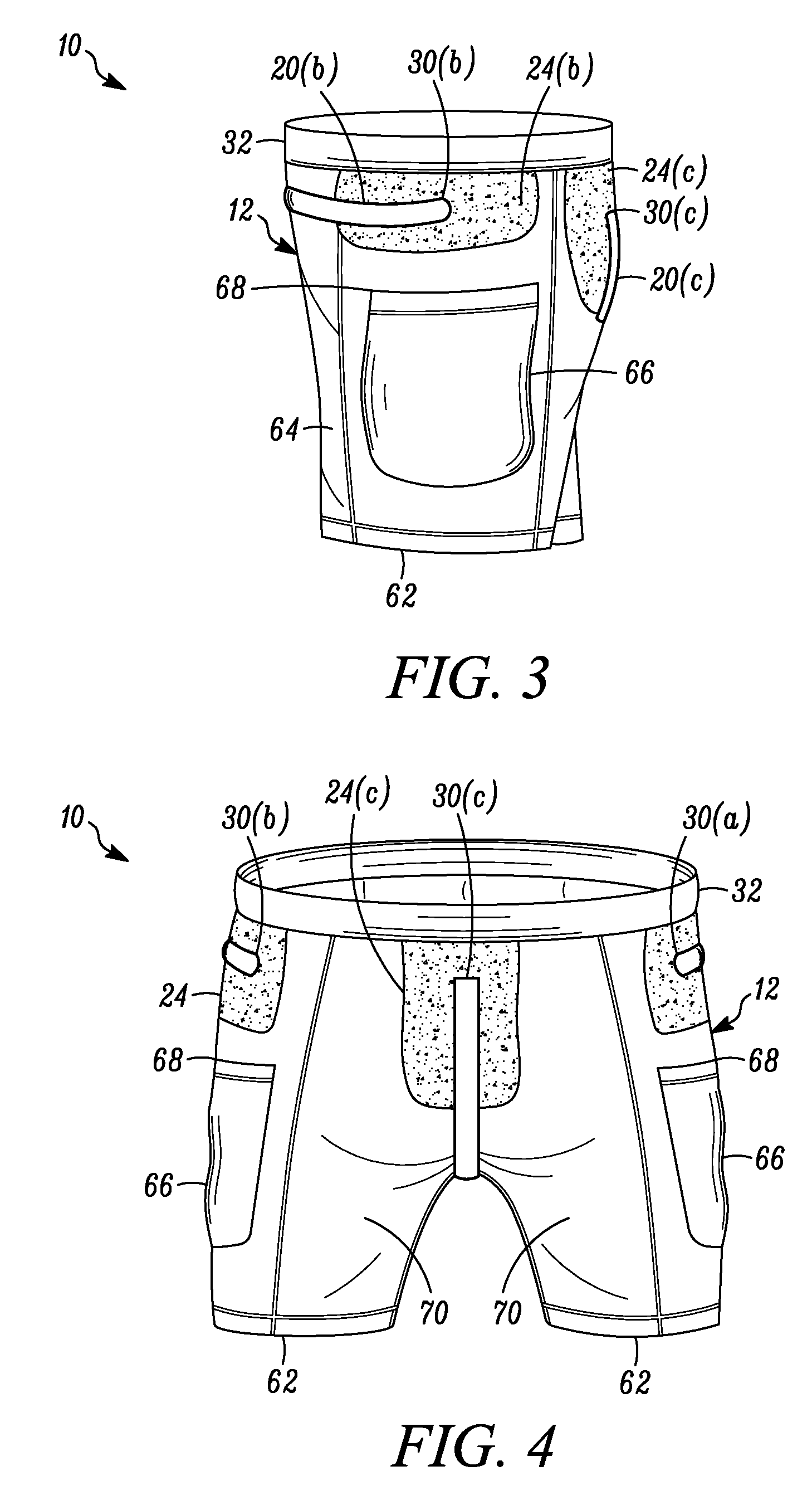 Athletic undergarment and protective cup assembly