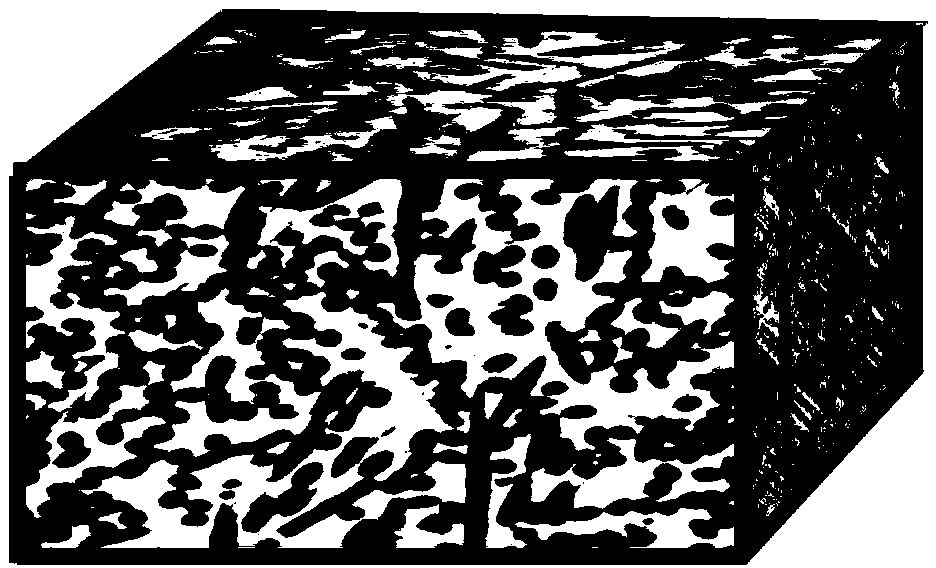 Preparation method of nanometer carbon fiber-copper composite material