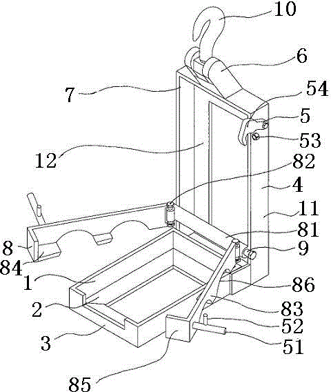 Special tool and method for installing electric power circuit weight-increasing hammer