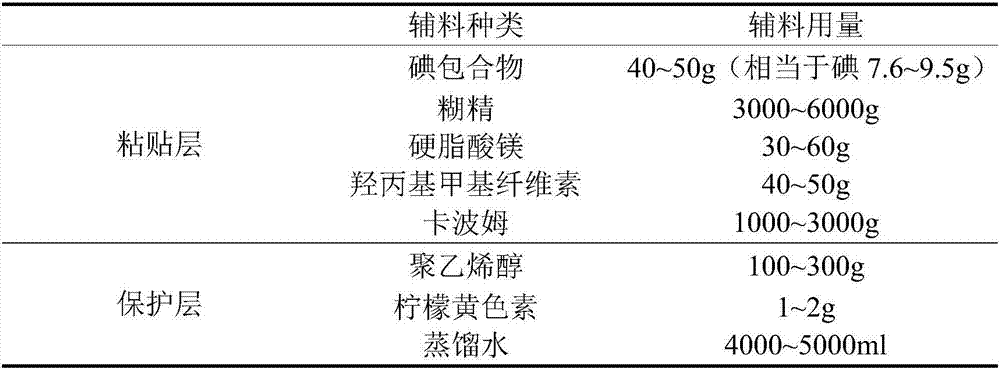 Double-layer sticking sheet for treating canker sore