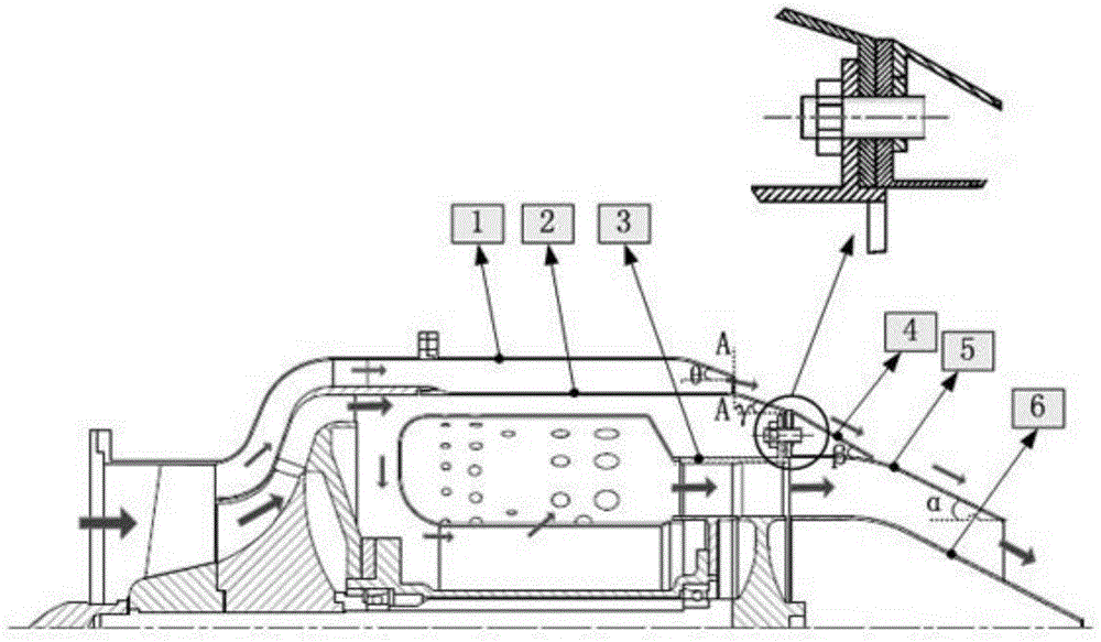 Split exhaust for micro turbofan with rectifier