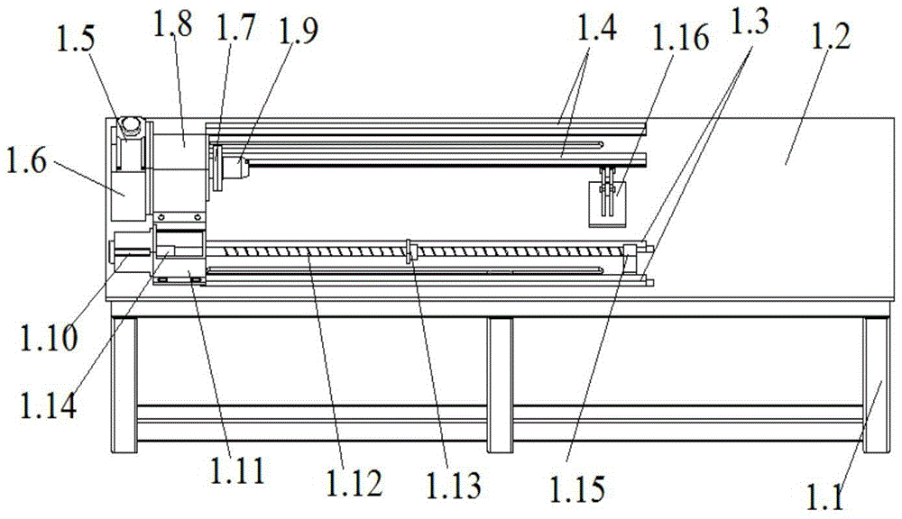 Photovoltaic flange type spiral ground pile automatic wire winding welding device and its use method