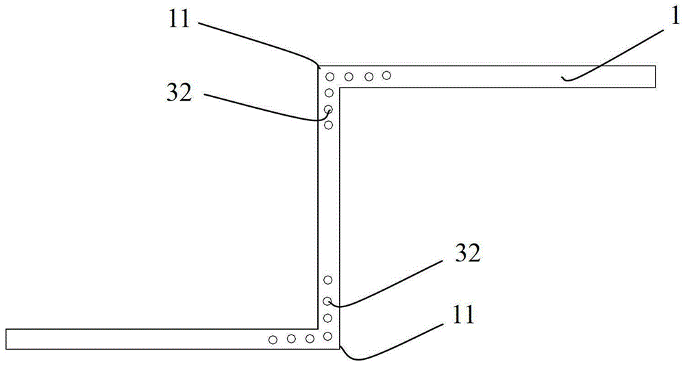 A prefabricated pavement structure and a Z-shaped rubber insert for the structure