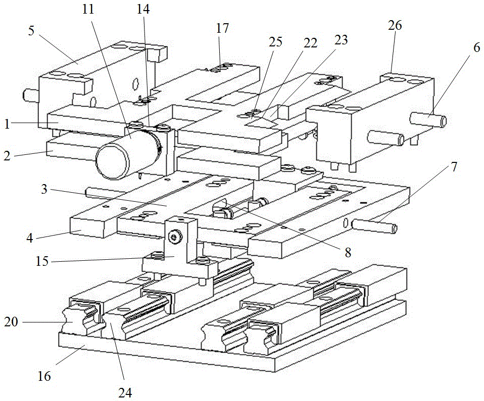 Precise pneumatic clamping mechanical gripper for thin plate type workpiece