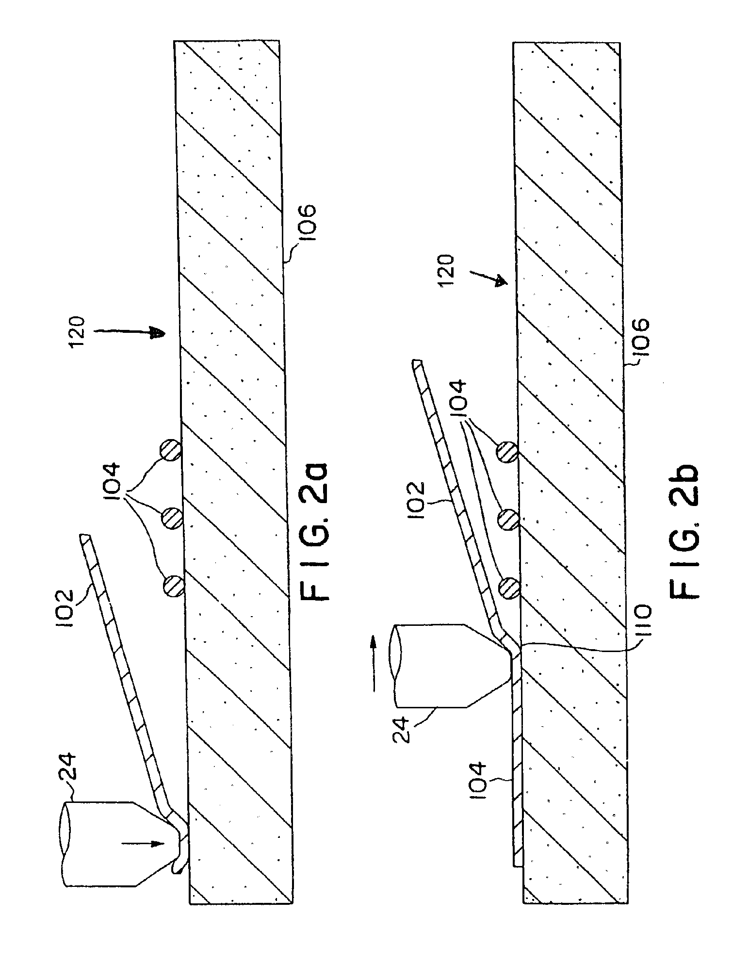 Methods of optical filament scribing of circuit patterns with planar and non-planar portions