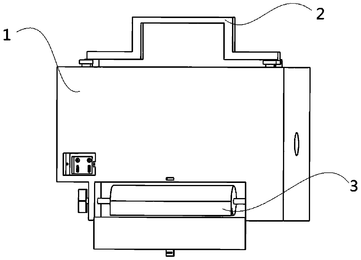 Automobile emergency starting power supply with preheating function