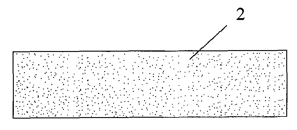 Human body absorbable blood vessel support and its manufacturing method