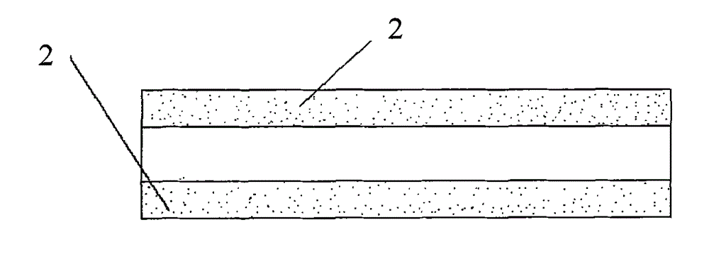 Human body absorbable blood vessel support and its manufacturing method