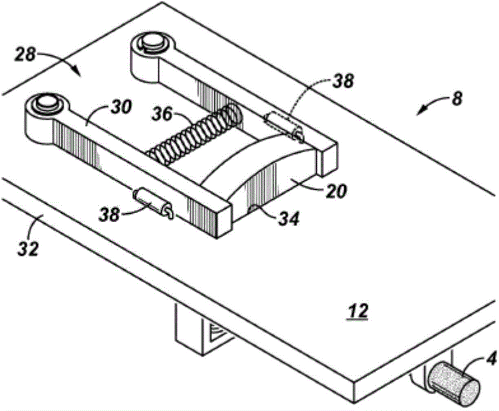 Method and device for initiating an explosive train