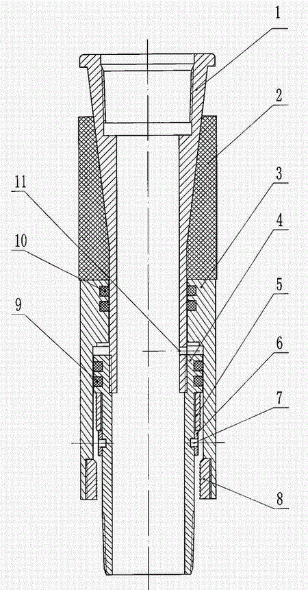 Wedge-type compression packer