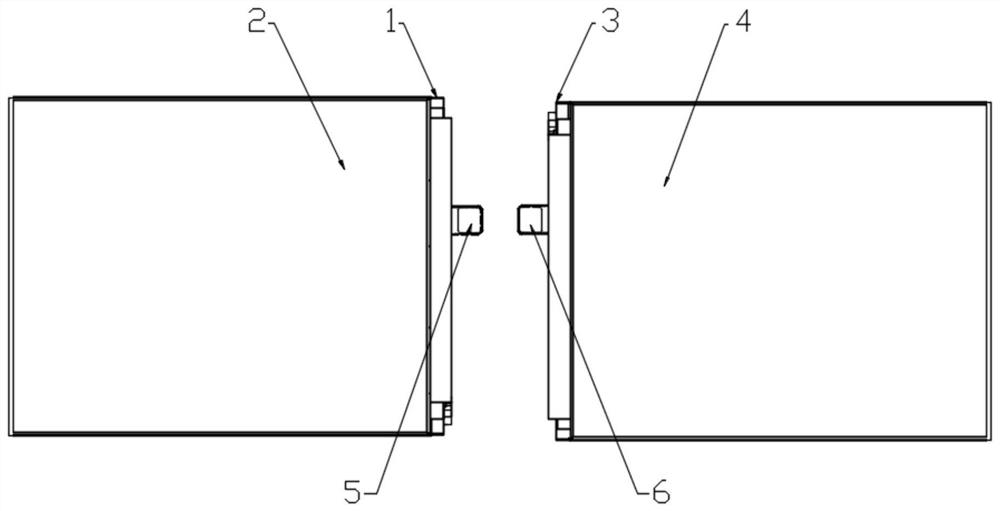 Dual battery fast charging structure and mobile terminal