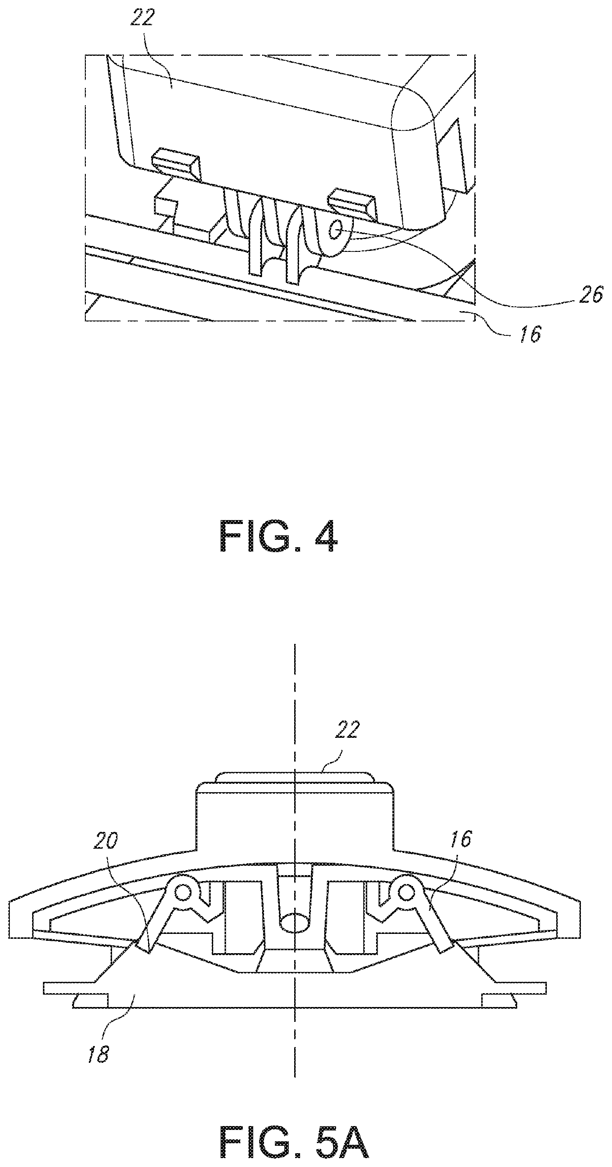 Central locking dual illumination switch