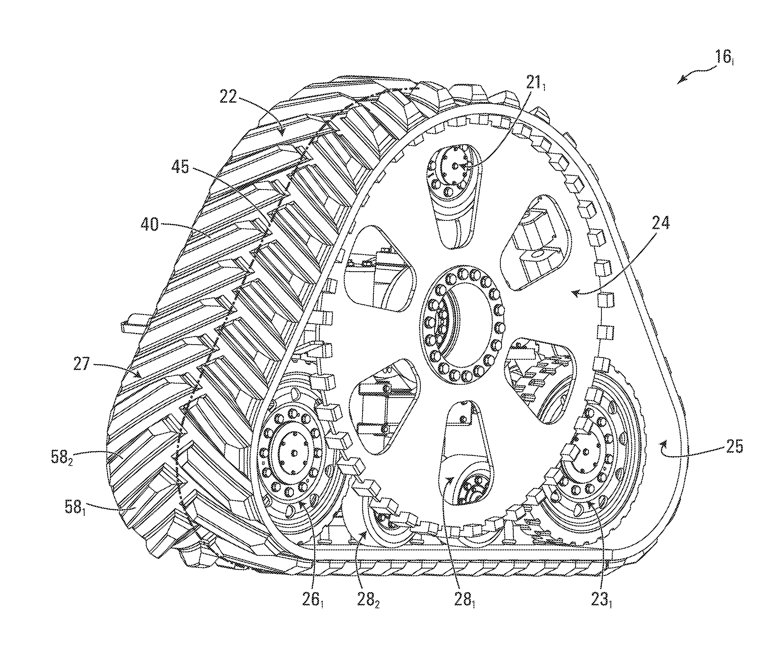 Track Assembly for Traction of a Vehicle