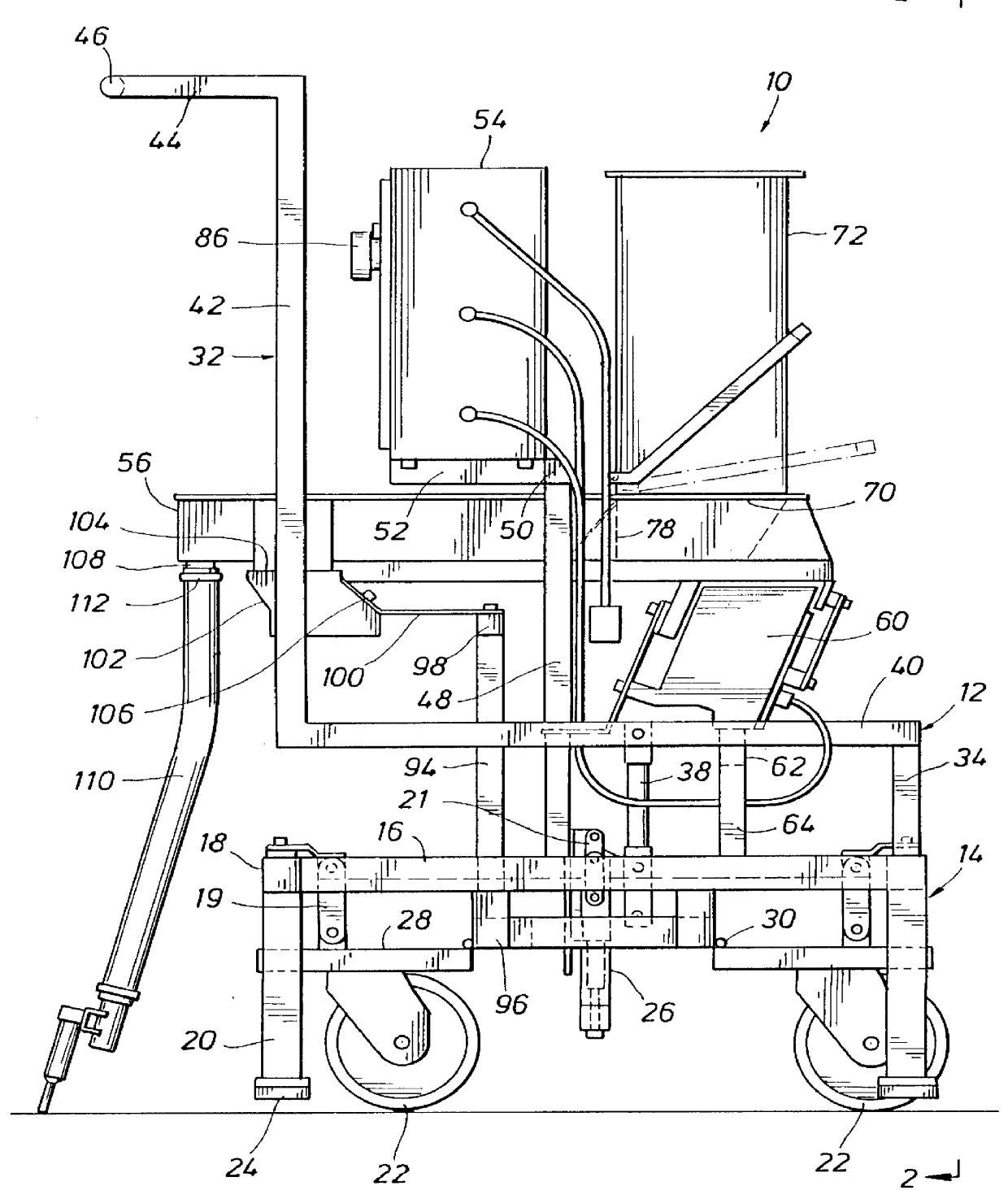 Catalytic reactor charging system and method for operation thereof