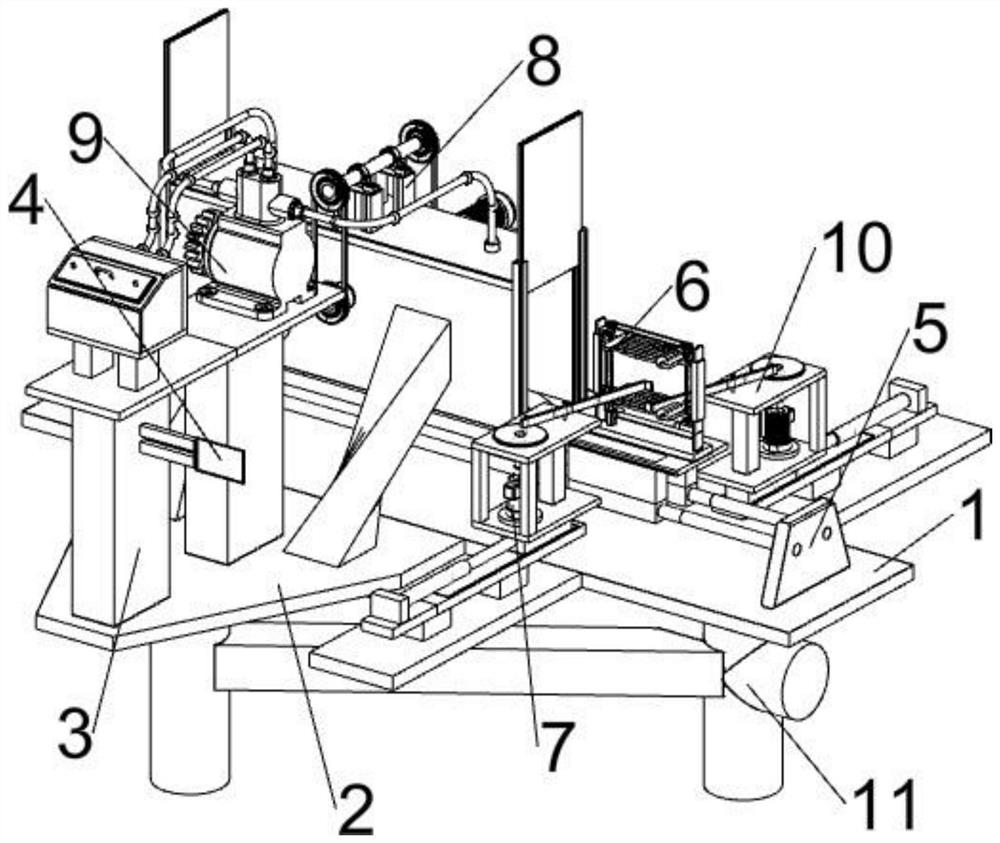 Granite ore treatment device