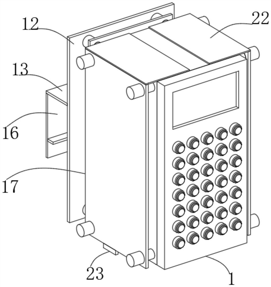 Explosion-proof control box for high gas tunnel trolley