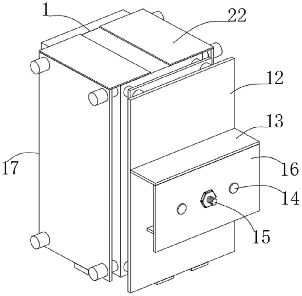 Explosion-proof control box for high gas tunnel trolley