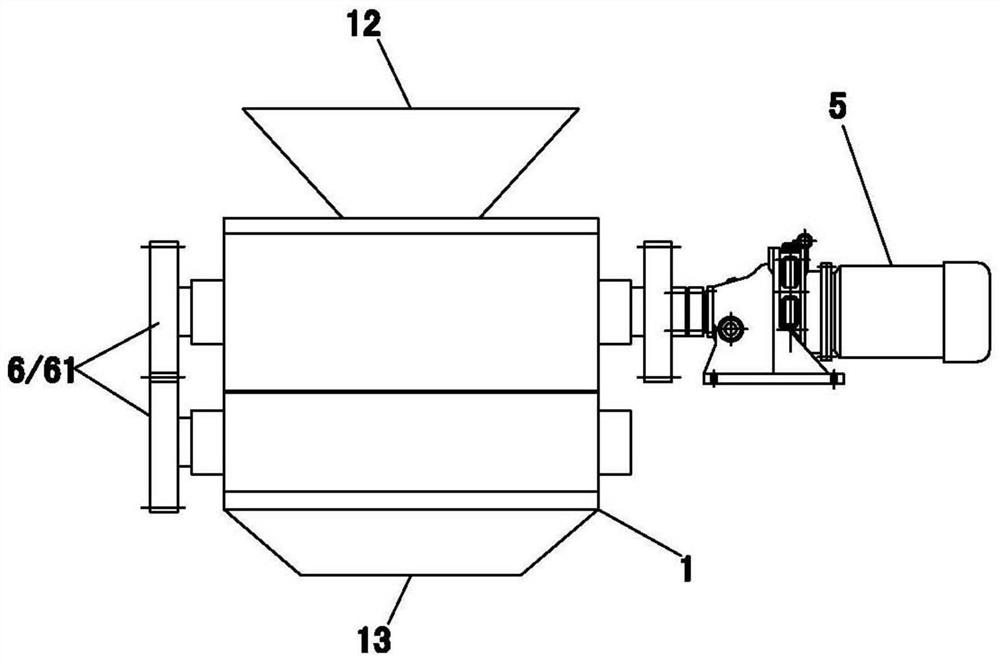 A kind of sand making equipment and process that can adapt to various specifications of materials