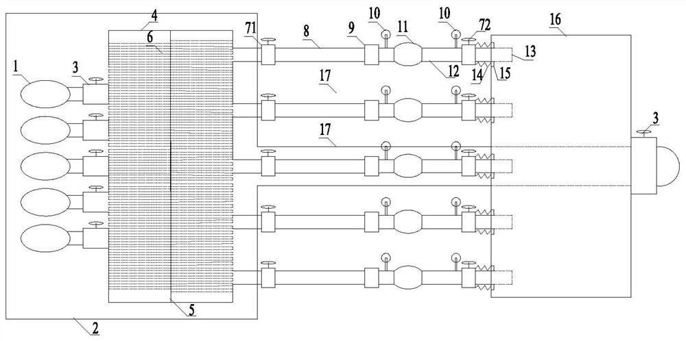 A multifunctional valve hydraulic characteristics and cavitation performance test device