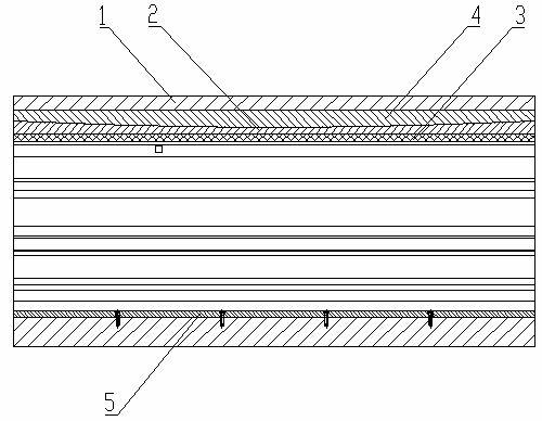 Tilting-pad water-lubricated rubber alloy bearing