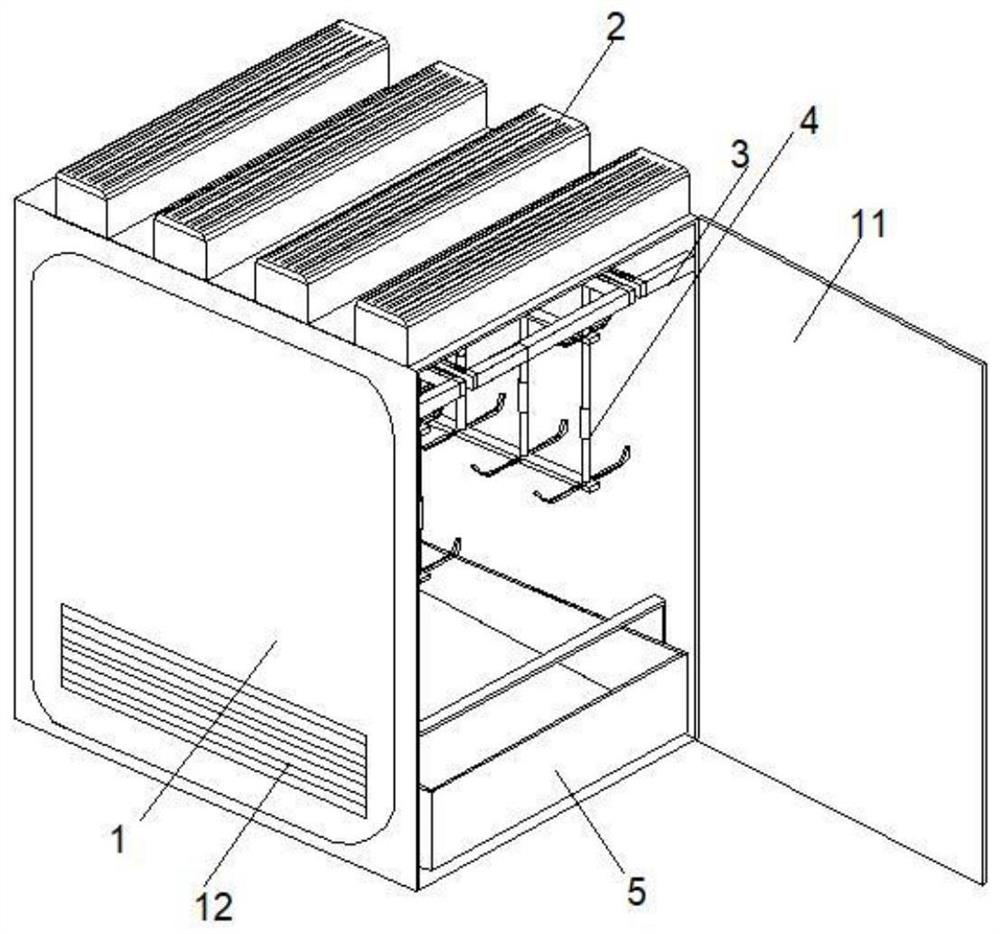 Recyclable draining device