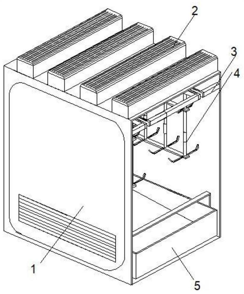 Recyclable draining device